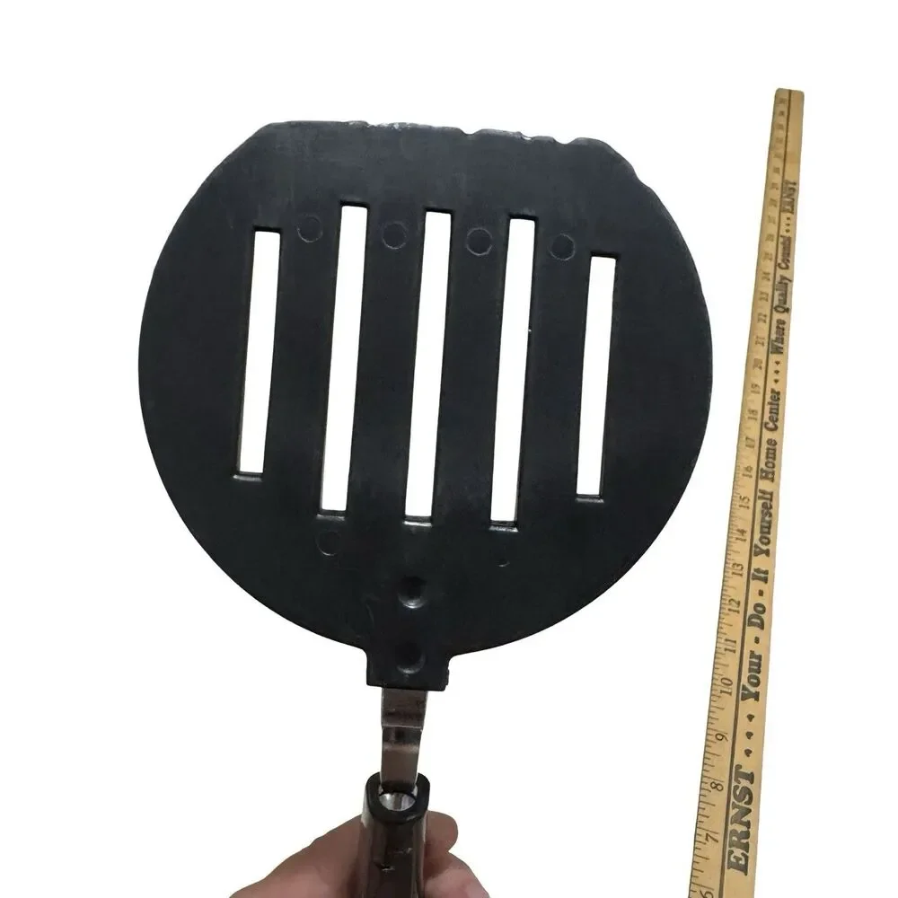 Vtg EKCO Wide Round Black Nylon Spatula Flipper Turner Pancakes Eggs Burgers USA